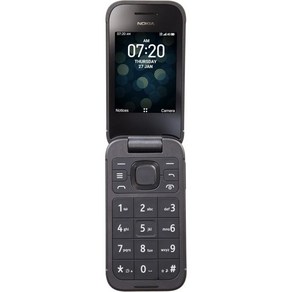 TacFone Nokia 2760 플립 4GB 블랙 선불 기능폰 잠금 갱신, Wieless Device