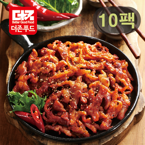 더존푸드 직화 무뼈닭발, 10개, 250g