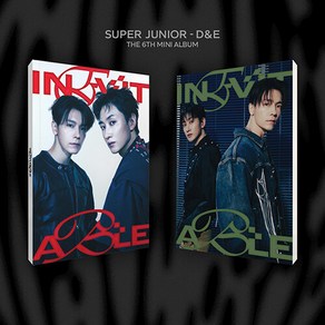 슈퍼주니어-D&E - 미니 6집 INEVITABLE [버전 2종 중 랜덤발송] 포토북+엽서(2종)+스티커(2종)+포토카드(랜덤 2종)+미니 포스터(1종)+폴라로이드(1종)