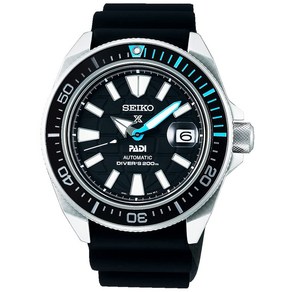 [세트 상품]세이코 SEIKO 프로스펙스 PROSPEX PADI 패디 콜라보 자동 감기 사무라이 다이버즈 손목시계 SRPG21K1 & 마이크로 화이버 크로스 13×13 cm부착[역수입품]