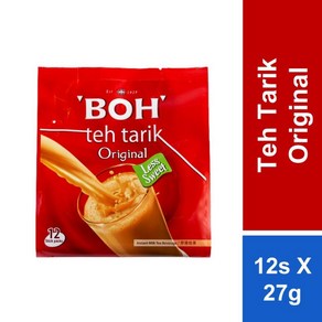 말레이시아 BOH 보흐 테타릭 밀크티 Teh Tarik Original 27gx12개