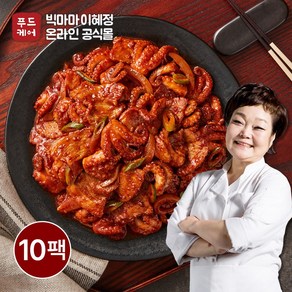 빅마마이혜정 삼겹쭈꾸미, 10개, 400g