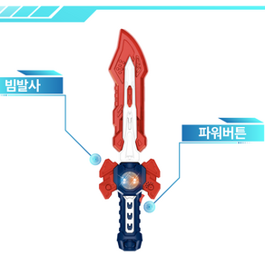 스페이스워 전자검 2종 (택 1 빛과 사운드), 레드타입, 1개