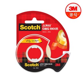 스카치 다용도 테이프 디스펜서 522D 12mm x 20m