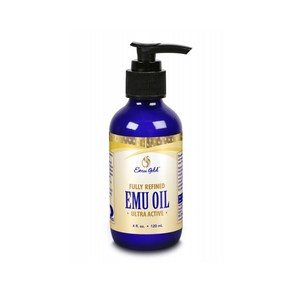 Emu Gold 에뮤 골드 울트라 엑티브 오일 120ml Oil Fully Refined Ulta Active, 1개