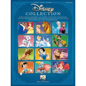 The Disney Collection 디즈니 피아노 보컬 기타코드 PVG 악보집 Hal Leonad 할 레오나드