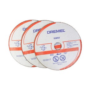 드레멜 쏘맥스날 금속절단휠 DSM510C (3PCS) (SM20-02전용) 전동공구 DIY