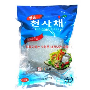 재원 맑은 천사채 중면, 1kg, 1개