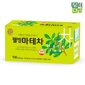 송원)웰빙마테차100T, 80g, 100개입, 1개