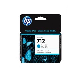 [HP] 정품플로터잉크 No.712 3ED67A Cyan (T230/29ml)