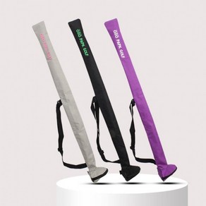 올로 파크골프 클럽 보호 커버 싱글케이스 경량가방 채집 클럽보호커버 경량 가방, 블랙／ONE, 1개
