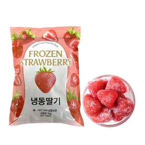 딜라잇가든 냉동 딸기(중국산) 1kg, 1개