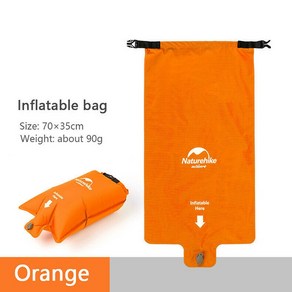 네이처하이크 범용 팽창식 가방 캠핑 매트 방수 부양 하이킹 두꺼운, 01 Oange - Ai Bag