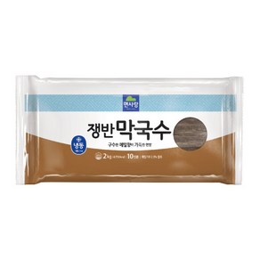 면사랑 쟁반 막국수2kg 6개 냉동 웰빙 분식점 업소용 식자재, 2kg