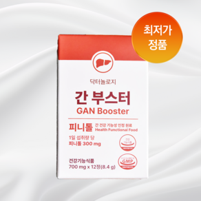 닥터놀로지 간부스터 피니톨 밀크씨슬 700mg x 12정, 1개