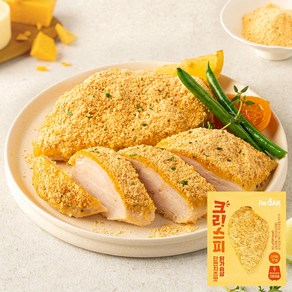 [아임닭] 크리스피 닭가슴살 단짠치즈맛, 10개, 90g