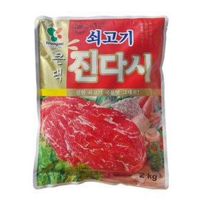 다시 쇠고기 큰댁 영미 2KG 업소용 미원 조미료 식당, 1개