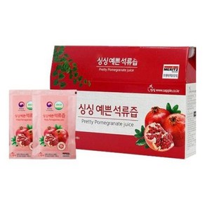 [아이핫] 싱싱 예쁜 석류즙 70ml x 30포 (1박스), 없음