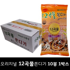 놀부명과 오리지널12곡물쫀디기 200g, 1박스