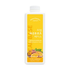 서울팩토리 리얼 패션후르츠 베이스 1.2kg, 1개