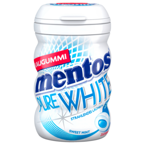 멘토스 Mentos 츄잉껌 퓨어 화이트, 70g, 1개