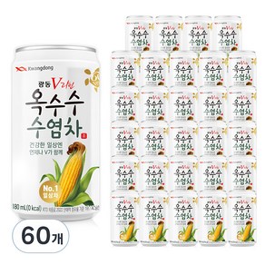 V라인얼굴 광동옥수수수염차, 180ml, 60개