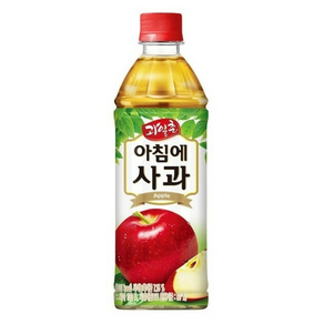 (공식) 과일촌 아침에 사과 500ml 24개입, 24개