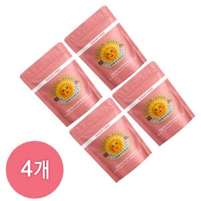 자일리톨스톤 지퍼백 묶음 세트 딸기, 지퍼백 딸기 70g*4, 70g, 4개