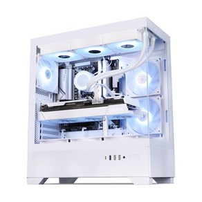 몬스타 가츠 AMD 7800X3D RX7900 32G 게이밍컴퓨터 조립PC 스마일, WHITE, 1TB, 32GB, Fee DOS