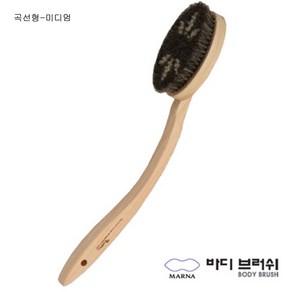 일본 마나/바디브러쉬(BODY BRUSH)/천연모 편백, 1개, 1개입