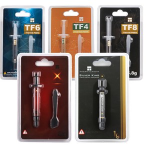 Themalight 프리미엄 비전도성 써멀 서멀 구리스 TFX TF4 TF6 TF8, TFX - 6.2g, 1개