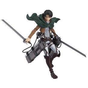 굿스마일컴퍼니 Good Smile Company Attack on Titan Levi Figma 액션 피규어 정품 관절 애니메이션 일본 프라모델 게임, 굿스마일컴퍼니 Good Smile Company Att