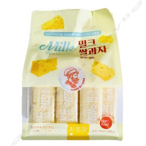 치즈맛 밀크 쌀과자 더 부드러운 비스킷, 2개, 240g