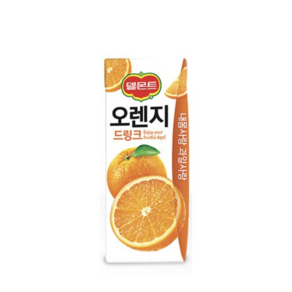 델몬트 드링크팩 오렌지, 190ml, 48개