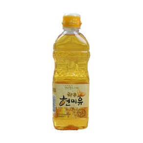 두레생협 현미유(500ml), 1개, 500ml