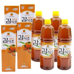 감조은마을 3년숙성 천연 발효 감식초 원액 100% 900ml, 4개