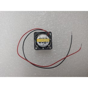 DC 12V FAN MOTOR 팬 모터 D2010L12B 20mm x 20mm x 10mm Ball 볼 베어링 쿨러 쿨링팬 파츠봄, 1개