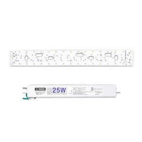 케빈라이팅 국산 삼성칩 조명 거실등 리폼 LED 모듈 거실주방등 25W 540x70mm(1장), 삼성 LED 칩, 표준형6500K(새하얀빛)