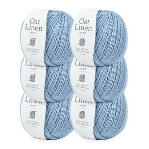 [앵콜스] 오트린넨 Oat Linen (6볼묶음), 1개, 315 스카이