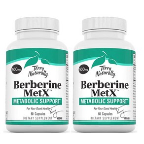 Tey Natually Bebeine 테리 네츄럴리 베르베린 MetX 60정 Metabolic Suppot, 2개