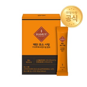 대장사랑 카무트 백만 효소사랑, 1박스, 60g