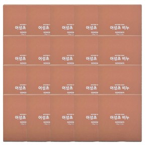 공스킨 어성초 비누, 100g, 20개