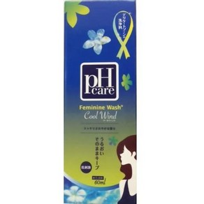 일본직발송 6. PHcae(피에이치 케어) PH케어 페미닌 워시 쿨윈도 60ml B009BJRMH0, 1개