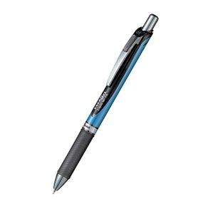 Pentel 에너겔 노크식 볼펜 10개 세트, 0.5mm 블랙 5개 세트