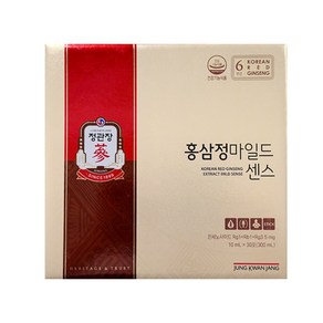 정관장 홍삼정 마일드센스 홍삼스틱 + 정관장 정품 쇼핑백 + 사은품 천연비누, 300ml, 1박스