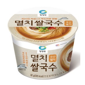 청정원 멸치 쌀국수 대컵 12개, 92g