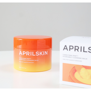 [정품] ++--++ 모든피부용 페이스용 aprilskin|||___ 에이프릴스킨 캐로틴 클렌징밤 기획세트 (+코 칫솔 증정)