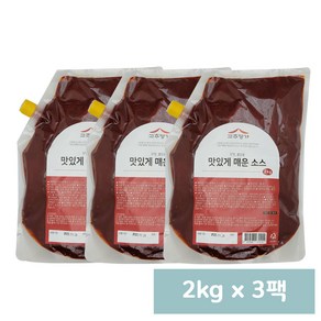 맛있게 매운소스 고추명가, 3개, 2kg