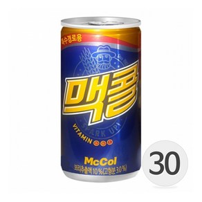 맥콜 190ml x30캔, 30개