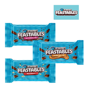 [Feastables MBeast] [Mix & Match] 미국 피스터블 Feastable 초콜렛 미국 유투버 미스터 비스트 초콜릿 35g 초콜렛바 3종 택1